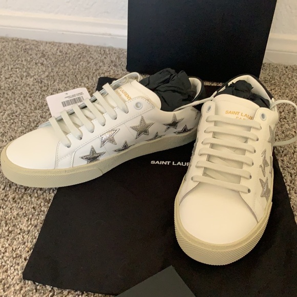 SOLD- New in box Saint Laurent sneakers size 37/7 - Picture 5 of 10